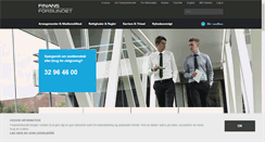 Desktop Screenshot of finansforbundet.dk